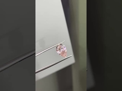 3.01CT Fancy rose clair VS1 2EX CVD Lab Cultivé Diamant Pier Coupe IGI Certificat