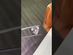 5.67ct Lab Growm Diamant coupé au cœur CVD F VS2 2EX N IGI