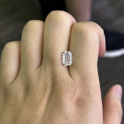 acheter 2.31 carats de laboratoire cultivé émeraude coupé diamant VS1 Clarité E Couleur online manufacture
