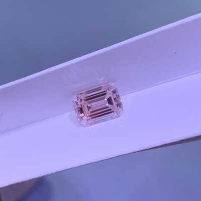 acheter 5.03 carats Émeraude coupé CVD Créé diamant rose OEM ODM online manufacture