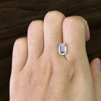 acheter 3.22ct Émeraude coupée en laboratoire Diamant cultivé CVD F VS1 VG EX N IGI LG630433830 online manufacture