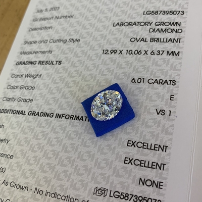acheter 6.01 Carat E Couleur VS1 Clarité Laboratoire Créé Diamants OEM ODM online manufacture