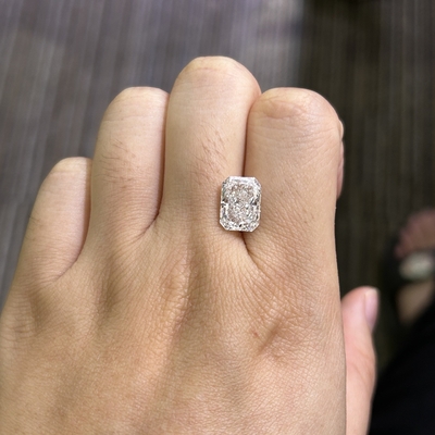 acheter 3.82 carats Créé en laboratoire en coupe radiante Diamant CVD E Couleur VS1 Clarité EX VG N online manufacture