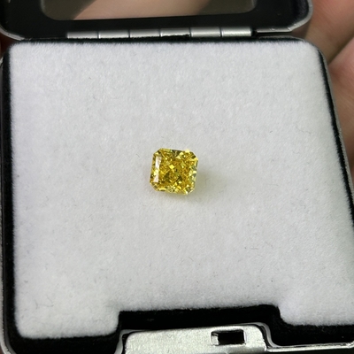 acheter 1.56ct Diamant jaune synthétique HPHT Diamants cultivés en laboratoire Fancy Vivid Yellow SI2 2VG N IGI online manufacture
