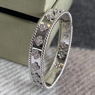 acheter VAN PerleE Bracelet de trèfle doux 18k or massif Agate Bracelet de bracelet online manufacture