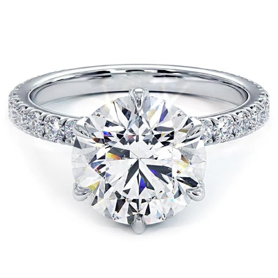 acheter 18K 14K 10K or massif bijoux personnalisés 2 carats def vvs cvd hpht laboratoire cultivé diamants halo bagues à vendre online manufacture