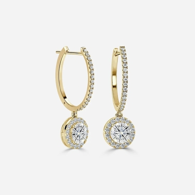 acheter 1.4 carats En laboratoire Créé des boucles d'oreilles en diamant VVS Clarité HPHT Coupe de poire online manufacture