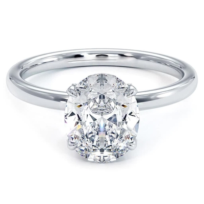 acheter Des bagues de mariée en diamant pour femmes, VHS Clarité HPHT Ovale découpé en laboratoire Anneau en diamant adulte online manufacture