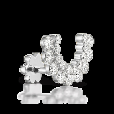 acheter 0.59 carats en laboratoire créés boucles d'oreilles en diamant VVS Clarité HPHT Coupe ronde online manufacture