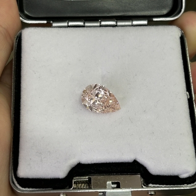 3.01CT Fancy Light Pink Cvd Diamant VS1 2EX CVD Lab Cultivé Diamant Pier Cut Certifié IGI