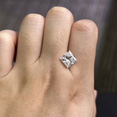 3.32CT F VS1 EX VG CVD Princess Lab Diamant IGI certifié LG628422058