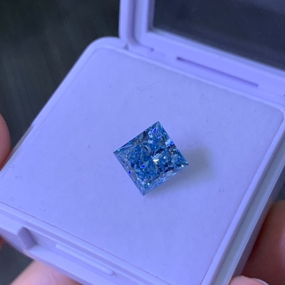 1.2CT bleu intense de fantaisie VS2 2EX CVD en laboratoire découpé en diamant
