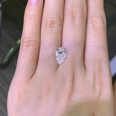 2.76CT G VS1 EX VG CVD Diamond Pear Cut IGI Certifié LG631444389