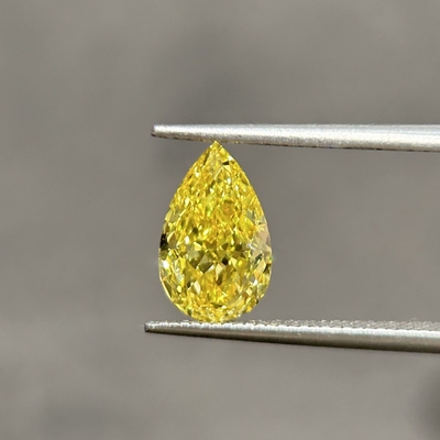 1.66ct VVS2 Canari cultivé en laboratoire Diamant CVD HPHT Fantastique VIVID Jaune