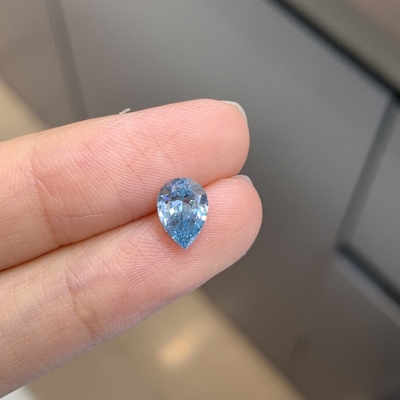 1.02 carats Diamants cultivés en laboratoire Poire de coupe brillante pour la fabrication de bijoux