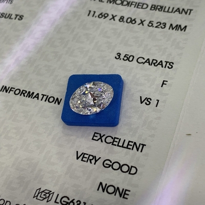 HYF 3,5 carats VS1 F Diamants synthétiques