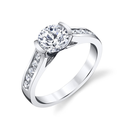 Jeux classiques de bijoux LGD Diamond Ring 1 à 3 carats 18K 14K 10K 9K Platine