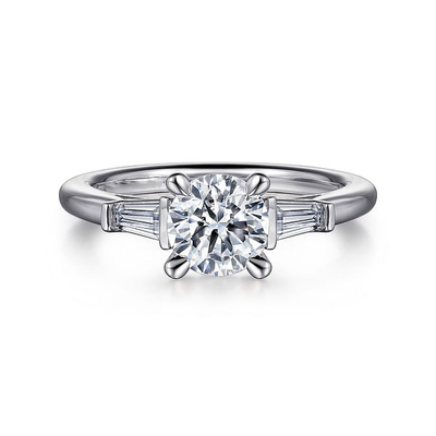 HF 18K 14K 10K 9K Platine d' un diamant cultivé en laboratoire