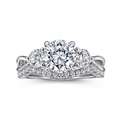 Lab Diamond Wedding Band VVS Clarité HPHT Ronde découpée en laboratoire Anneau de diamant cultivé