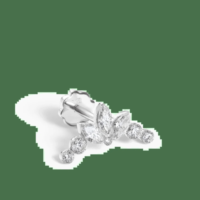 0.58 carats Créé en laboratoire Boucles d'oreilles en diamant VVS Clarité HPHT Coupe de marque