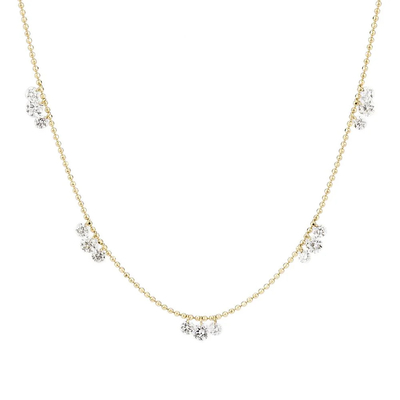 Collier en or massif de 18 carats, 14 carats et 10 carats